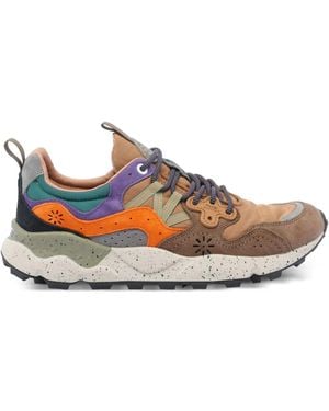 Flower Mountain Yamano 3 Low-Top Trainers - Brown