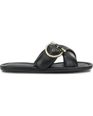 Ferragamo Gancini Sandals - Schwarz
