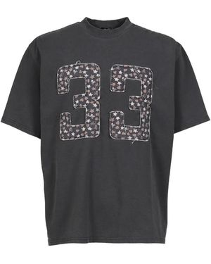 Mastermind Japan X Swjp Appliqué T-Shirt - Grey