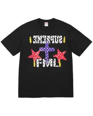 Supreme Fml Graphic-Print T-Shirt - Black
