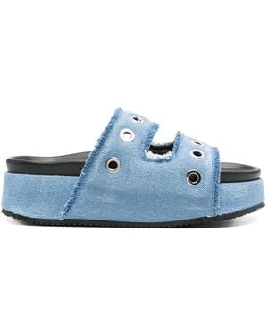 Inuikii Denim Slides - Blue