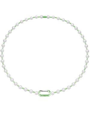 Eera Collier Vita En Or Blanc 18Ct À Perles