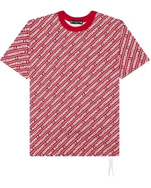 MASTERMIND WORLD Skull Logo-Print T-Shirt - Pink