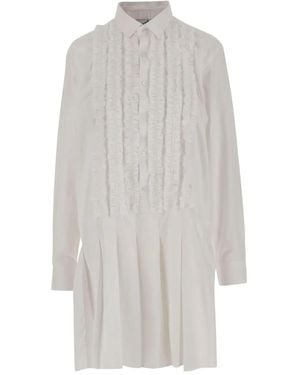 HODAKOVA Cotton Midi Dress - White