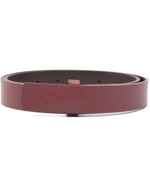 Niu Square-Tip Belt - Purple