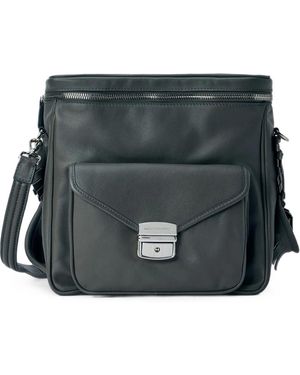 Kiko Kostadinov Sac Porté Épaule Prion En Cuir À Poche À Rabat - Black