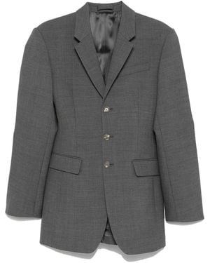 Wardrobe NYC Longline Blazer - Gray