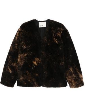 Isabel Marant Gwendoline Mantel - Schwarz