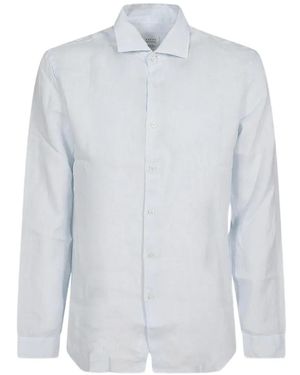 Xacus Long-Sleeve Button-Down Shirt - White