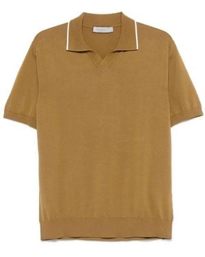 Canali Jersey T-Shirt - Brown