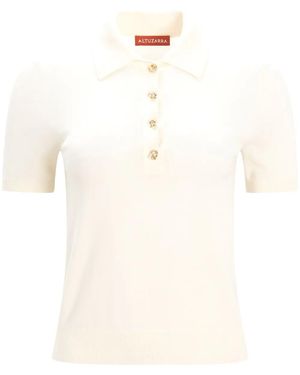 Altuzarra Nemo Polo Top - Natural