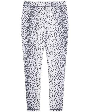 Juicy Couture Leggins De Esquí Con Estampado De Guepardo - Blanco