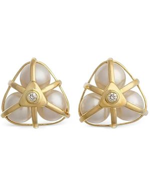 DENISE CASSOU 18K Diamond Earrings - Metallic