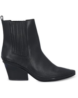 Tory Burch Point-Toe Chelsea Boots - Black