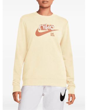 Nike Swoosh "Coconut Milk/Amber/ Sweatshirt - White