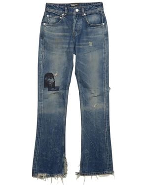 Enfants Riches Deprimes Only Son Patch-Detail Distressed Jeans - Blue
