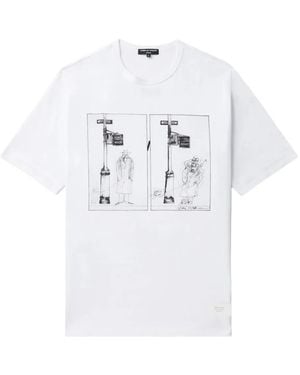 Comme des Garçons Graphic T-Shirt - White