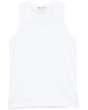 Comme des Garçons Sleeveless Tank - White