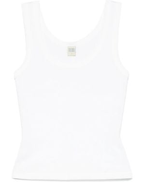 Flore Flore Organic Cotton Tank Top - White