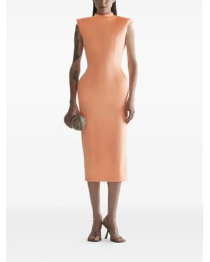 Mugler Hourglass Dress - White