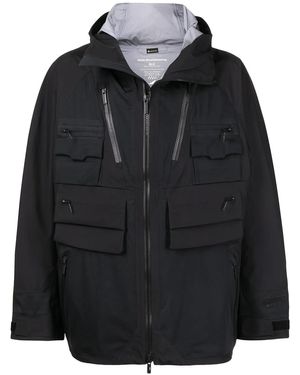 White Mountaineering フーデッド ジャケット - ブラック