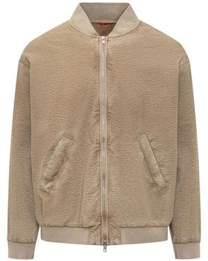 Barena Gabier Bomber Jacket - Brown