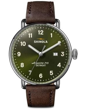 Shinola Canfield 40Mm - Green