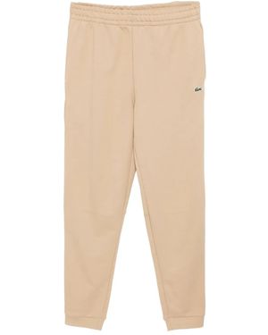 Lacoste Logo-Embroidered Pants - Natural