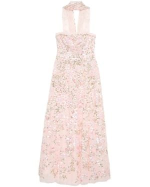 Needle & Thread Dream Garland Embellished Gown - Pink