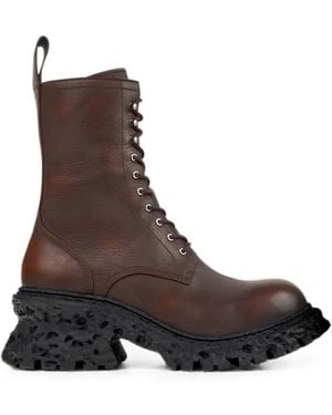 CAMPERLAB Terroso Block-Heel Boots - Brown