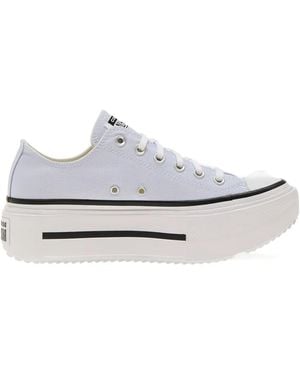 Converse Lift Ox Double Stack Sneakers - White
