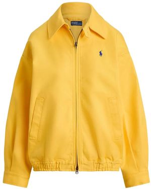 Polo Ralph Lauren Polo Pony Oversized Jacket - Yellow