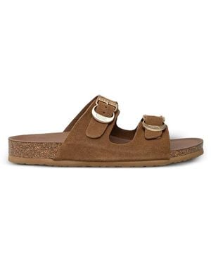 Skechers Arch Fit Granola Buckle-Fastening Sandals - Brown