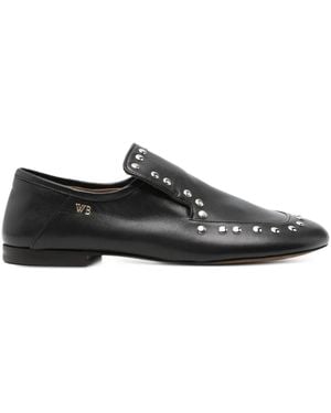 Wales Bonner Dakar Studded Loafers - Black
