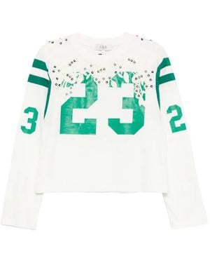 Sea Georgie Embellished T-Shirt - Blue