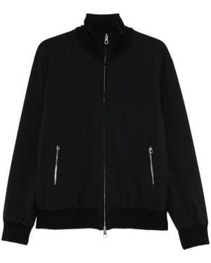 Montecore Zip-Up Bomber Jacket - Black
