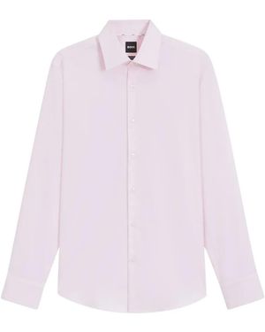 BOSS Button-Up Shirt - Pink
