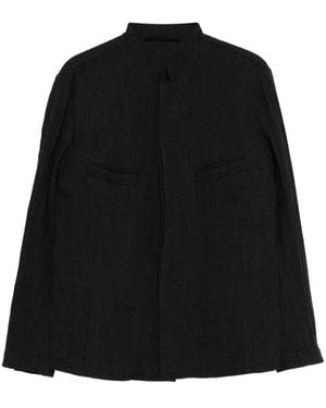 Forme D'expression Stand-Up-Collar Jacket - Black