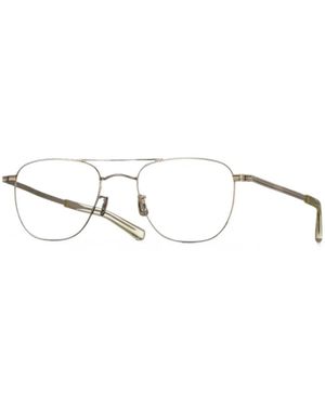 Eyevan 7285 Gafas Con Montura Geométrica - Blanco