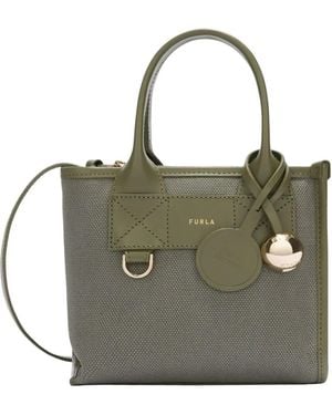 Furla Mini Divide It Tote Bag - Metallic