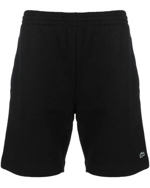 Lacoste Jersey Fleece Shorts - Black
