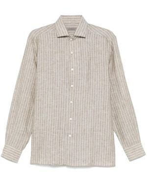 Corneliani Linen Shirt - White