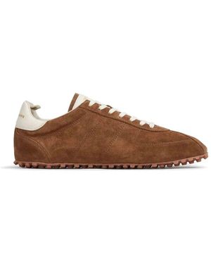 Officine Creative Repertoire 001 Suede Trainers - Brown