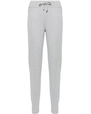 Eleventy Broek Met Trekkoord - Grijs