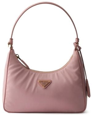Prada Re-Edition 2005 Re-Nylon And Saffiano Mini Bag - Pink