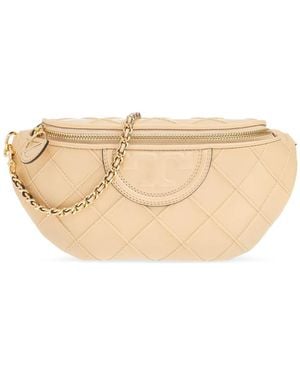 Tory Burch Gesteppte Mini-Tasche - Natur
