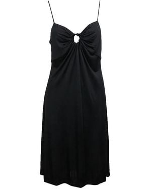 Opening Ceremony Abito Con Spalline - Nero