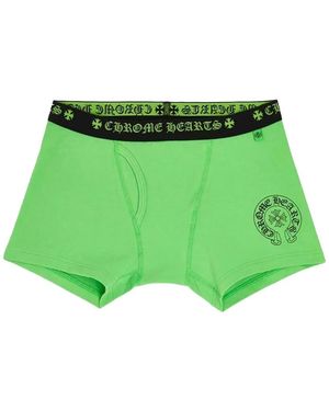 Chrome Hearts Logo Boxers - Green