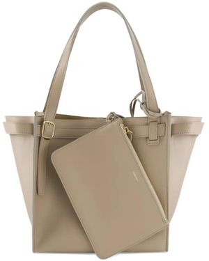 Coperni Medium Cabas Belt Tote Bag - Natural