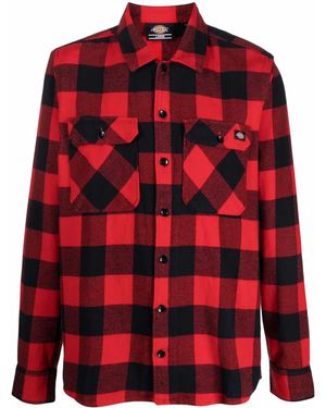 Dickies チェック シャツ - レッド